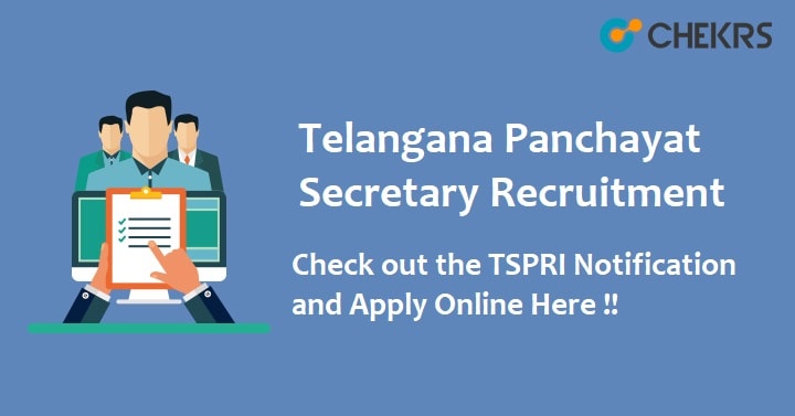 Telangana Panchayat Secretary Recruitment 2022