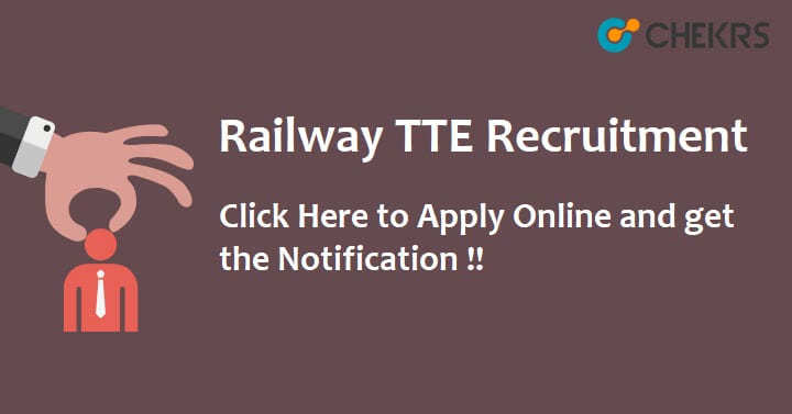 Railway TTE Recruitment 2022
