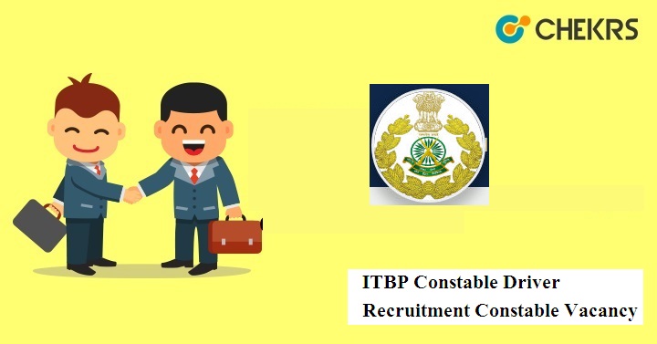 ITBP Constable Driver Recruitment 2024
